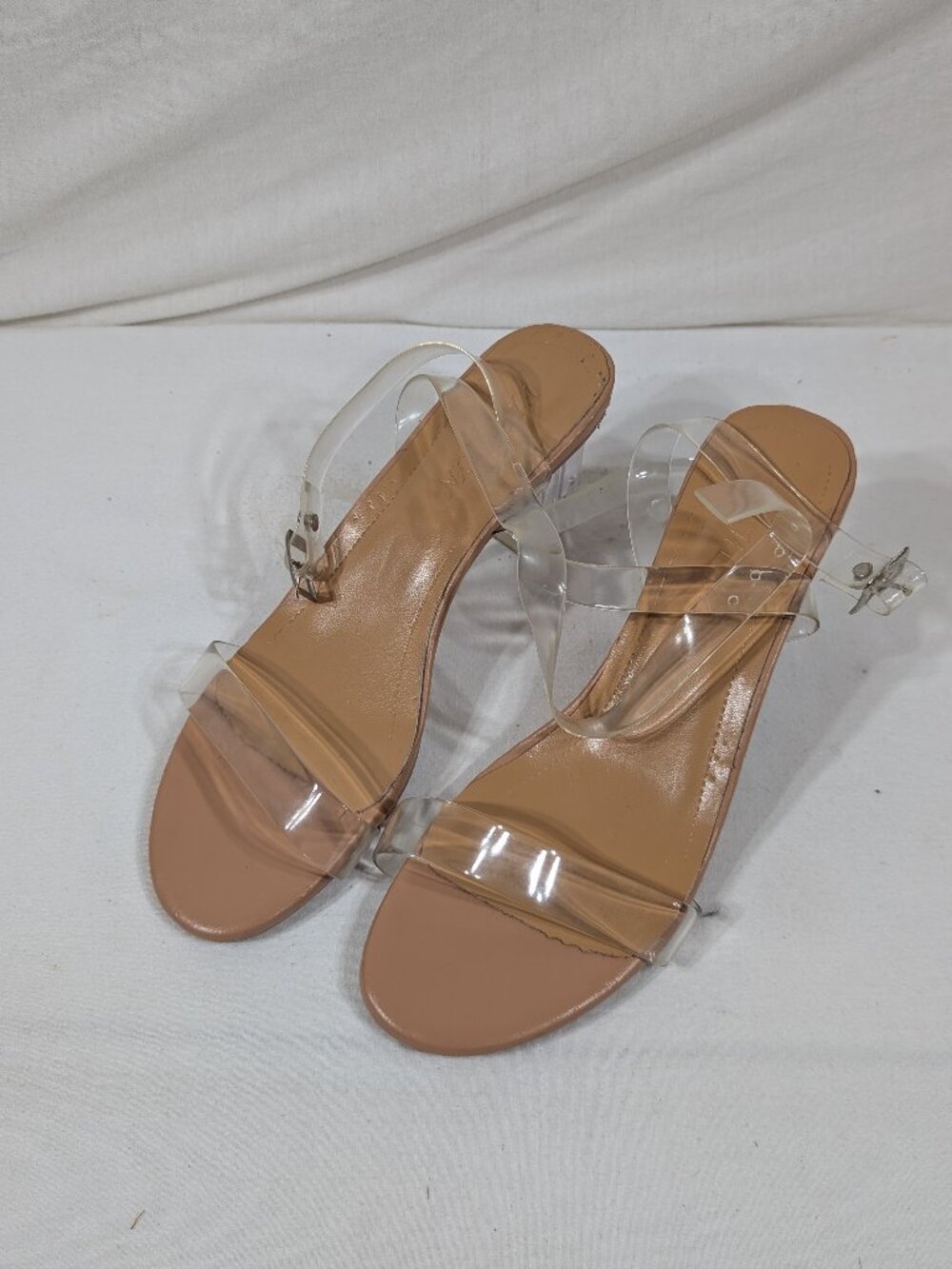 Fashion Clear Heel Sandals